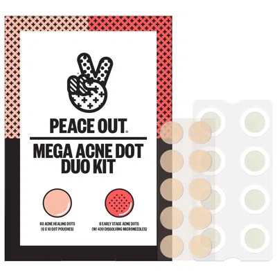 Peace Out Mega Acne Dot Duo Kit With Salicylic Acid 1 Kit In Nude