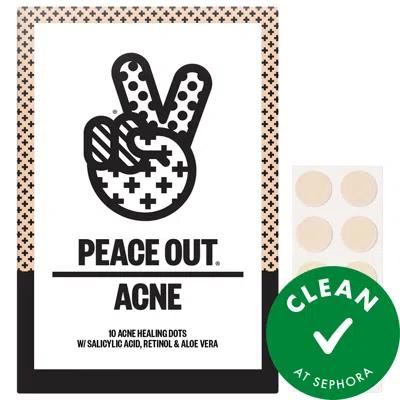 Peace Out Salicylic Acid Acne Healing Dots 10 Healing Dots / Pack In White