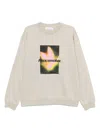 Peacemaker Oamc Bird-printed Sweatshirt