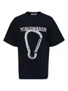 Peacemaker Oamc Carabinier-print Short-sleeves T-shirt In Black