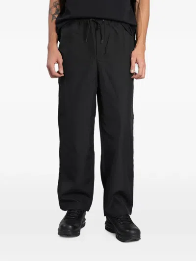Peacemaker Oamc Drawstring Straight-leg Trousers In Black