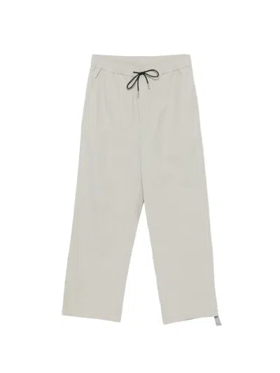 Peacemaker Oamc Drawstring-waist Trousers In Gray