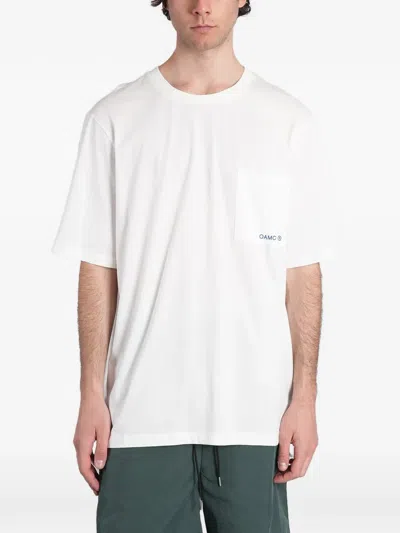Peacemaker Oamc Crew-neck Crew-neck T-shirt In Animal Print