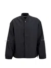 Peacemaker Oamc Peacemaker Drawstring Shirt In Blue