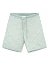 Peacemaker Oamc Quilted Shorts In Green