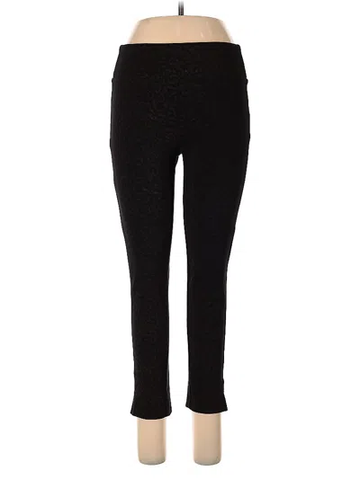 Pre-owned Peach Active Pants In Black