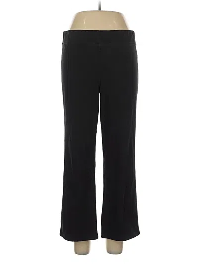 Pre-owned Peach Active Pants In Black