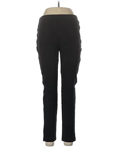 Pre-owned Peach Active Pants In Black