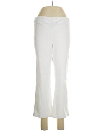 Pre-owned Peach Active Pants In White