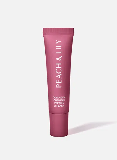 Peach & Lily Collagen Cushion Peptide Lip Balm In Purple