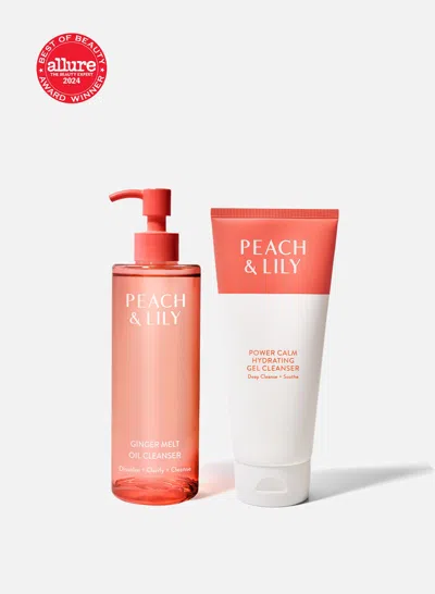 Peach & Lily Double Cleanse Jumbo Duo