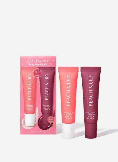 Peach & Lily Party Pout Lip Kit