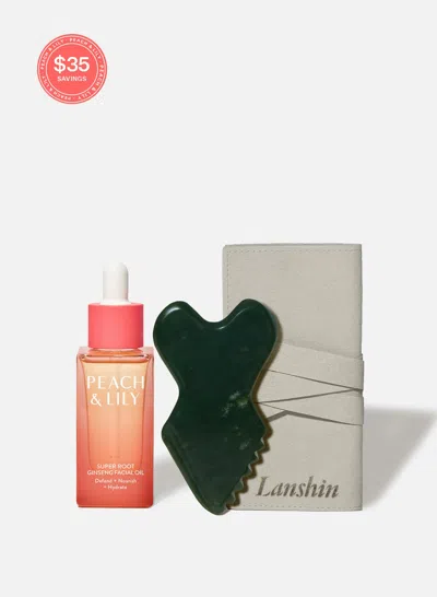 Peach & Lily Rooted In Ritual Nourish & Sculpt Set