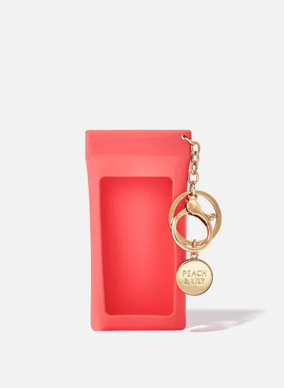 Peach & Lily Sunscreen Keychain