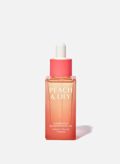 Peach & Lily Super Root Ginseng Facial Oil