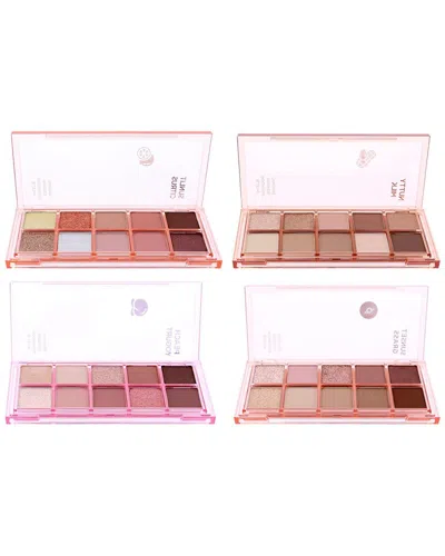 Peach C 4pc Seasonal Blending Eyeshadow Palette 4pc Kit In Multi