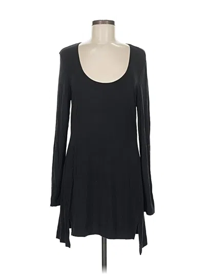 Pre-owned Peach Casual Dress In Black