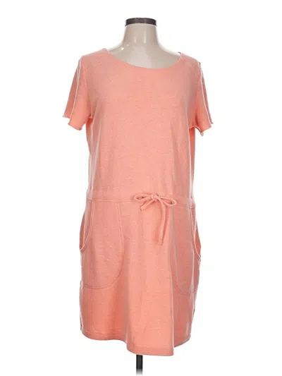 Pre-owned Peach Casual Dress In Orange
