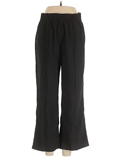 Pre-owned Peach Casual Pants In Black