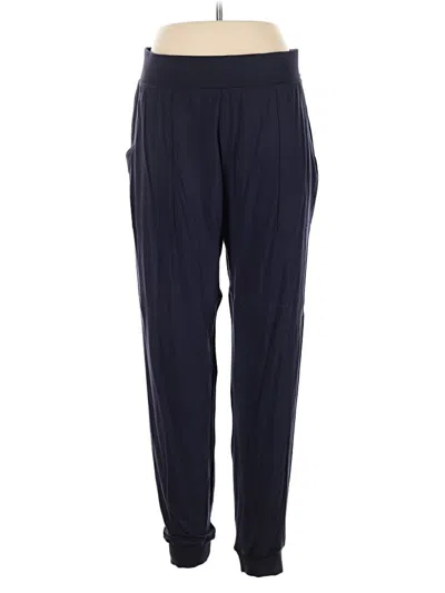 Pre-owned Peach Casual Pants In Blue