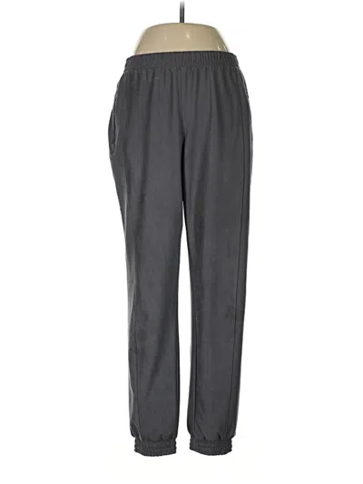Pre-owned Peach Casual Pants In Gray