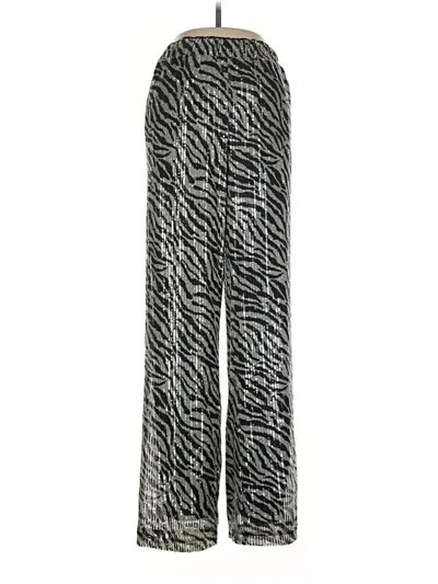 Pre-owned Peach Casual Pants In Silver