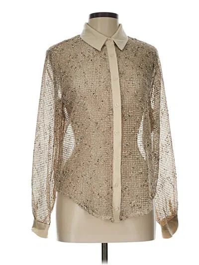 Pre-owned Peach Jacket In Gold