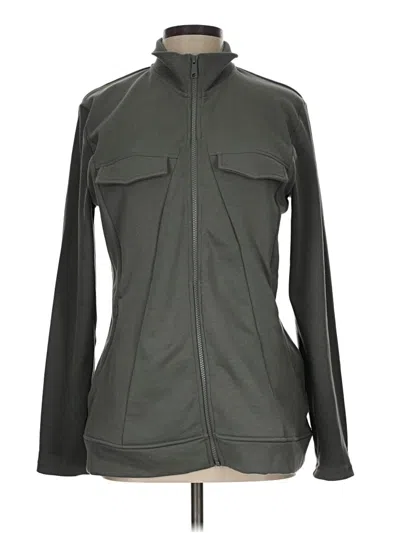 Pre-owned Peach Jacket In Green
