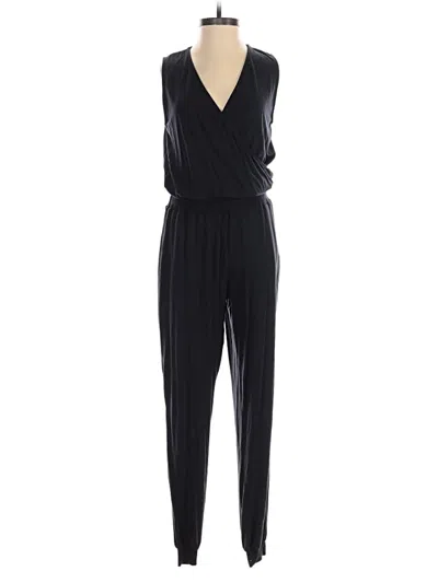 Pre-owned Peach Jumpsuit In Black