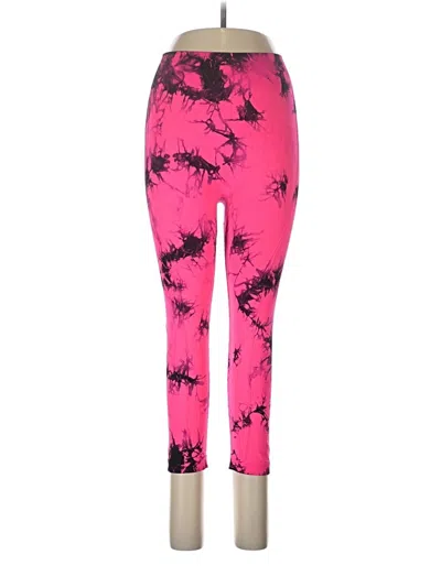Pre-owned Peach Leggings In Pink