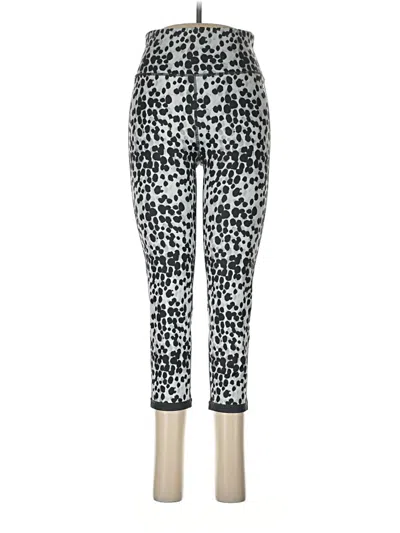 Pre-owned Peach Leggings In Silver