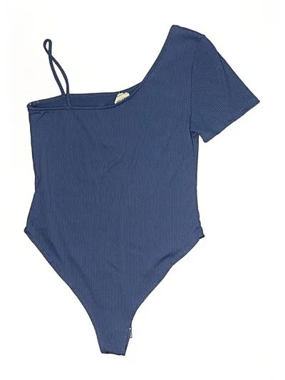 Pre-owned Peach Love Bodysuit In Blue