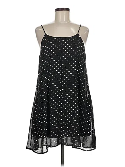 Pre-owned Peach Love Casual Dress In Black