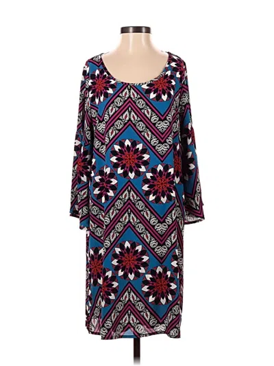 Pre-owned Peach Love Casual Dress In Blue