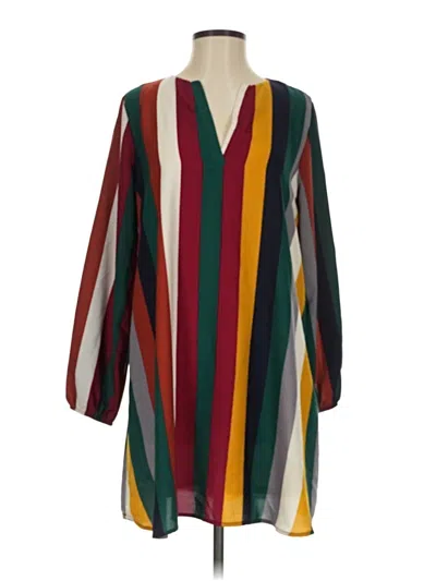 Pre-owned Peach Love Casual Dress In Green