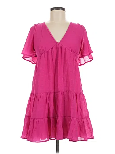 Pre-owned Peach Love Casual Dress In Pink