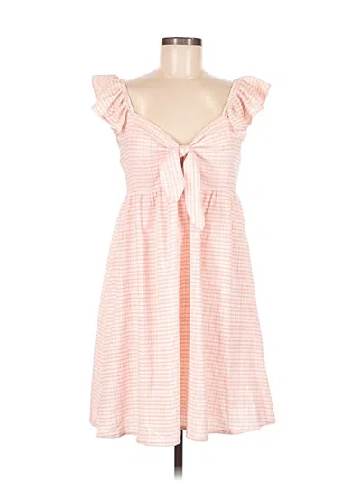 Pre-owned Peach Love Casual Dress In Pink