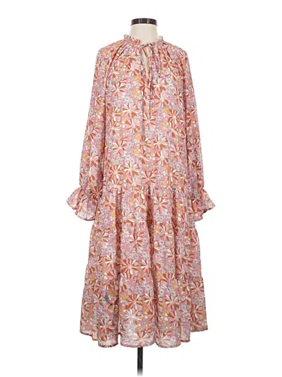 Pre-owned Peach Love Casual Dress In Pink