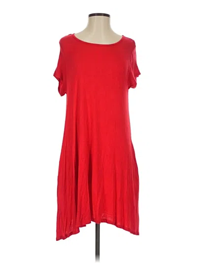 Pre-owned Peach Love Casual Dress In Red