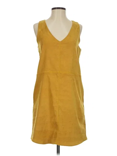 Pre-owned Peach Love Casual Dress In Yellow