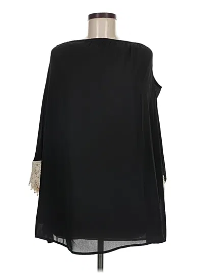 Pre-owned Peach Love Cocktail Dress In Black