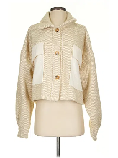 Pre-owned Peach Love Jacket In White