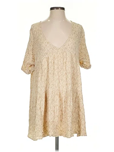 Pre-owned Peach Love Kimono In Gold