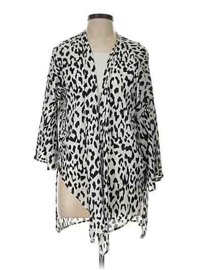 Pre-owned Peach Love Kimono In Ivory