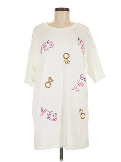 Pre-owned Peach Love Kimono In Ivory