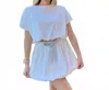 Peach Love Luxe Cloud Bubble Skirt In White In White
