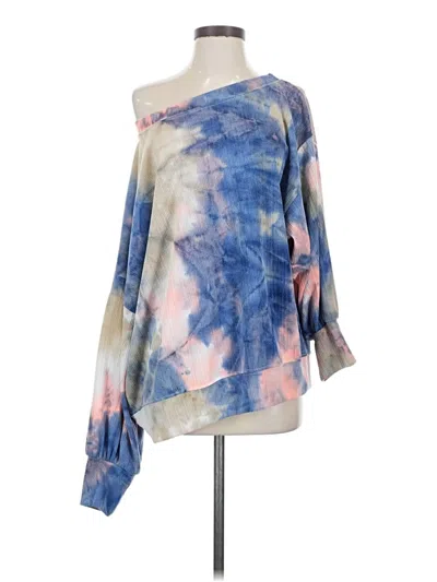 Pre-owned Peach Love Pullover Sweater In Blue