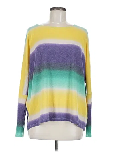 Pre-owned Peach Love Pullover Sweater In Yellow