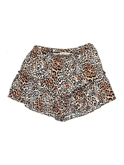 Pre-owned Peach Love Shorts In Brown