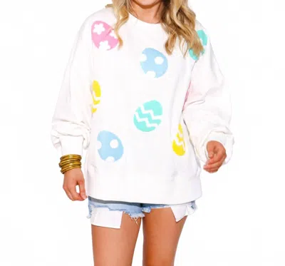 Peach Love To Dye For Easter Egg Top In White